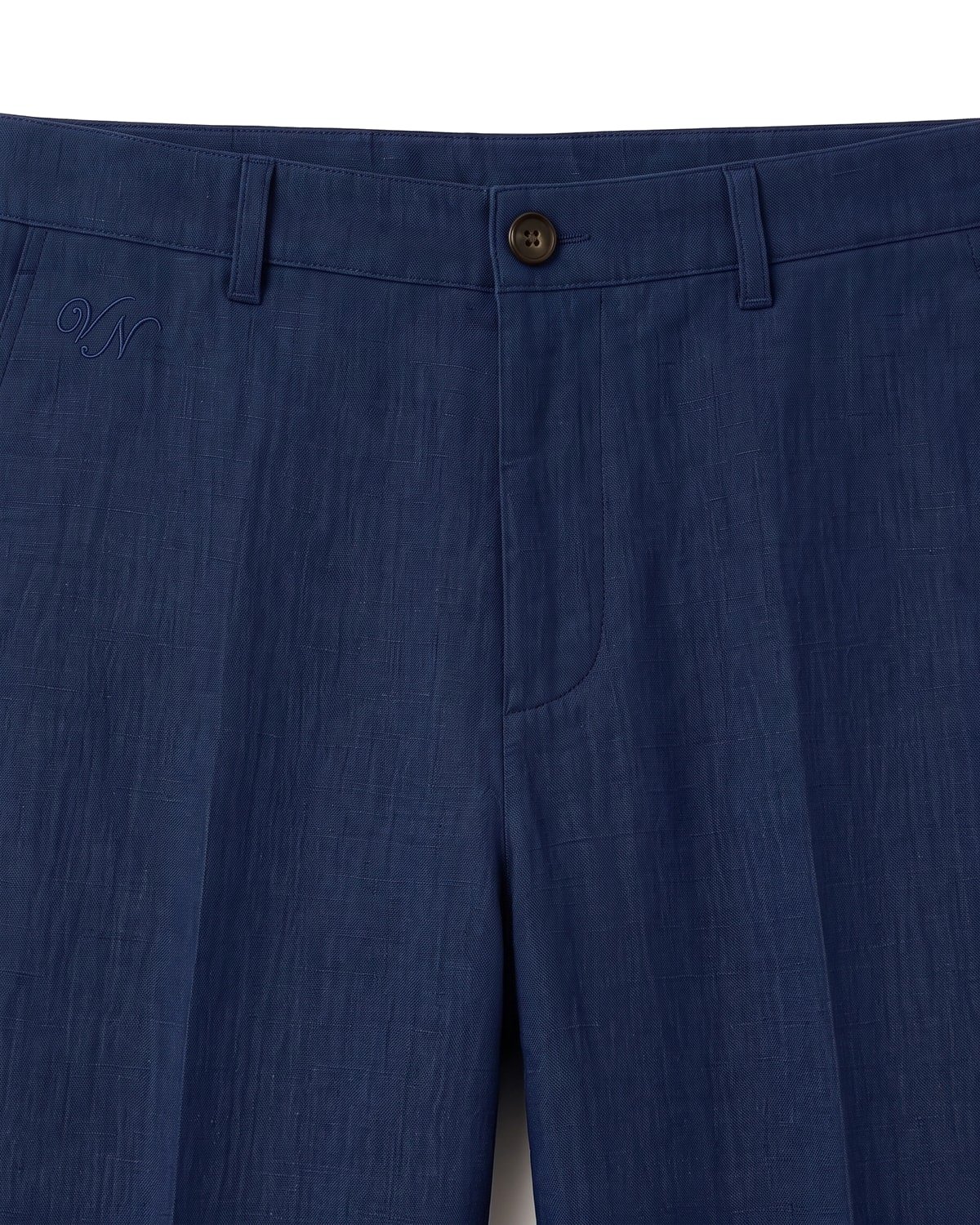 Esplanade Linen Short, fabric detail