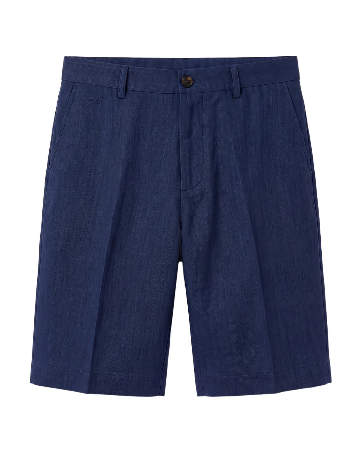 Esplanade Linen Short in Navy