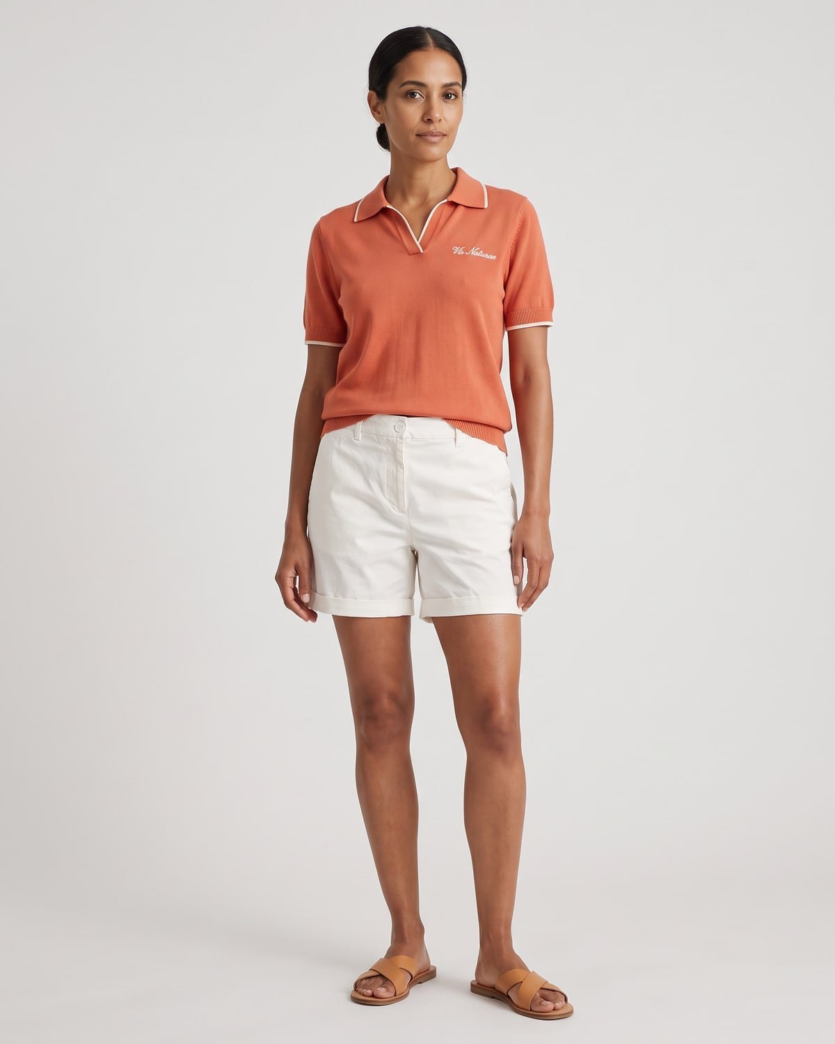 Promenade Knit Polo, fabric detail