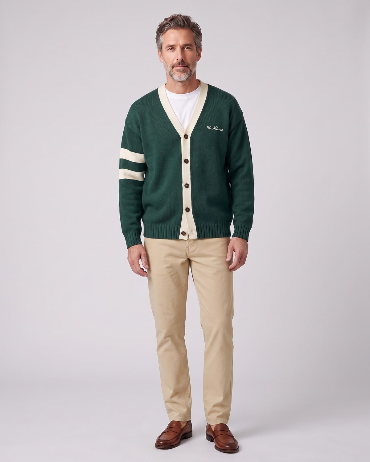 Regatta Cardigan, fabric detail