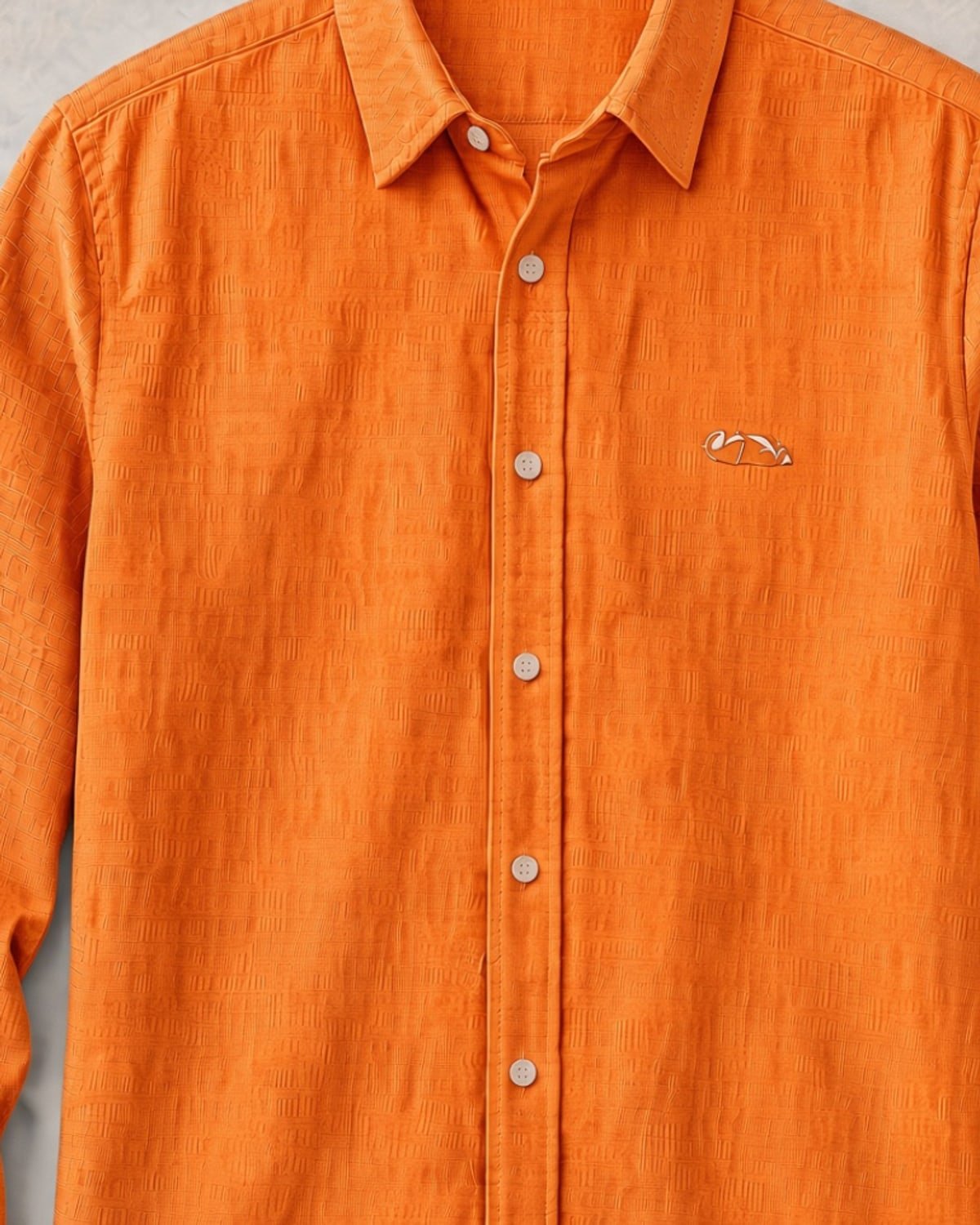 Riviera Linen Shirt, fabric detail