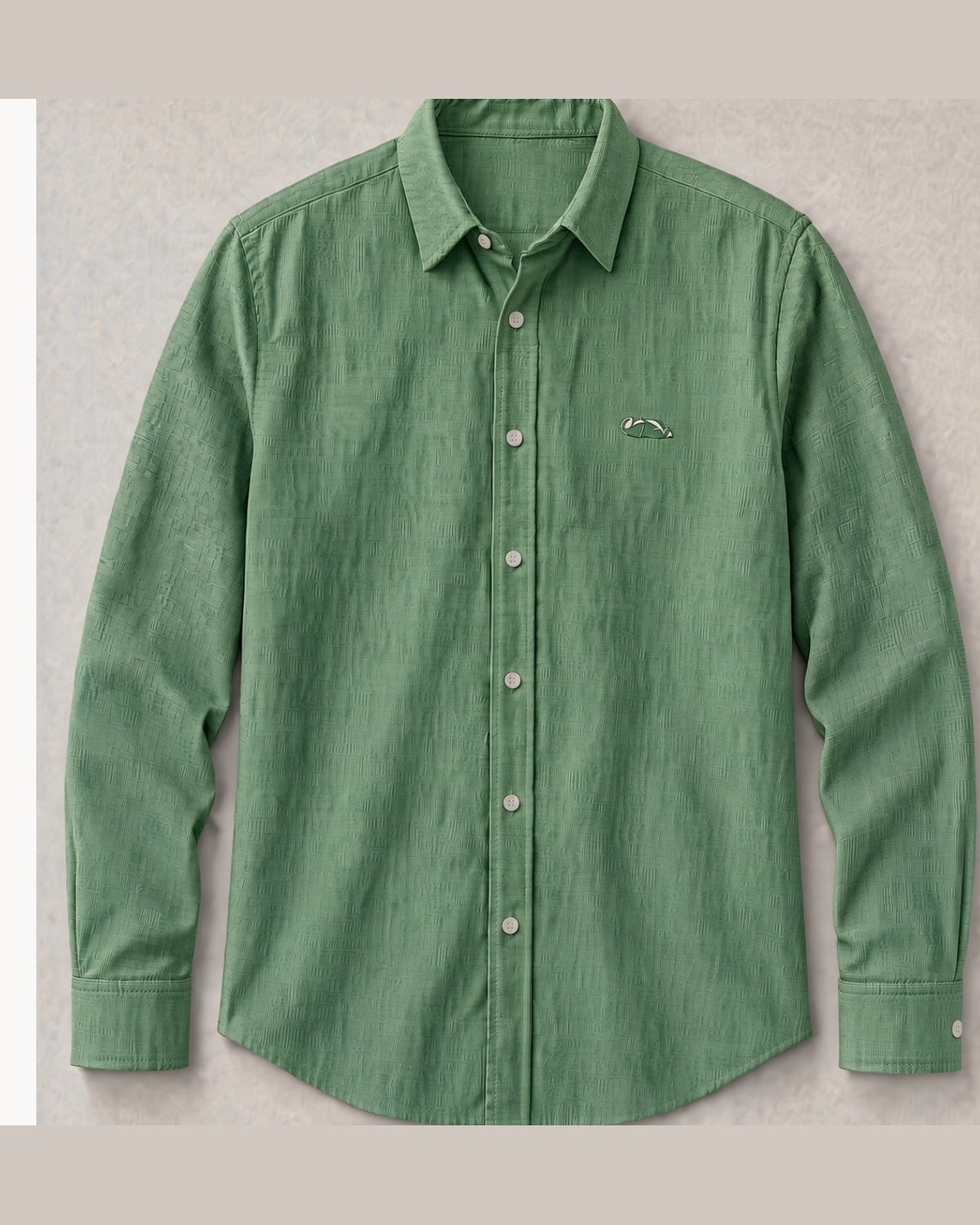 Riviera Linen Shirt in Sage