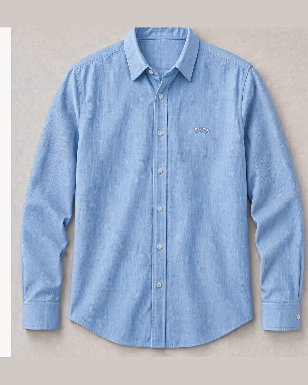 Riviera Linen Shirt in Sky