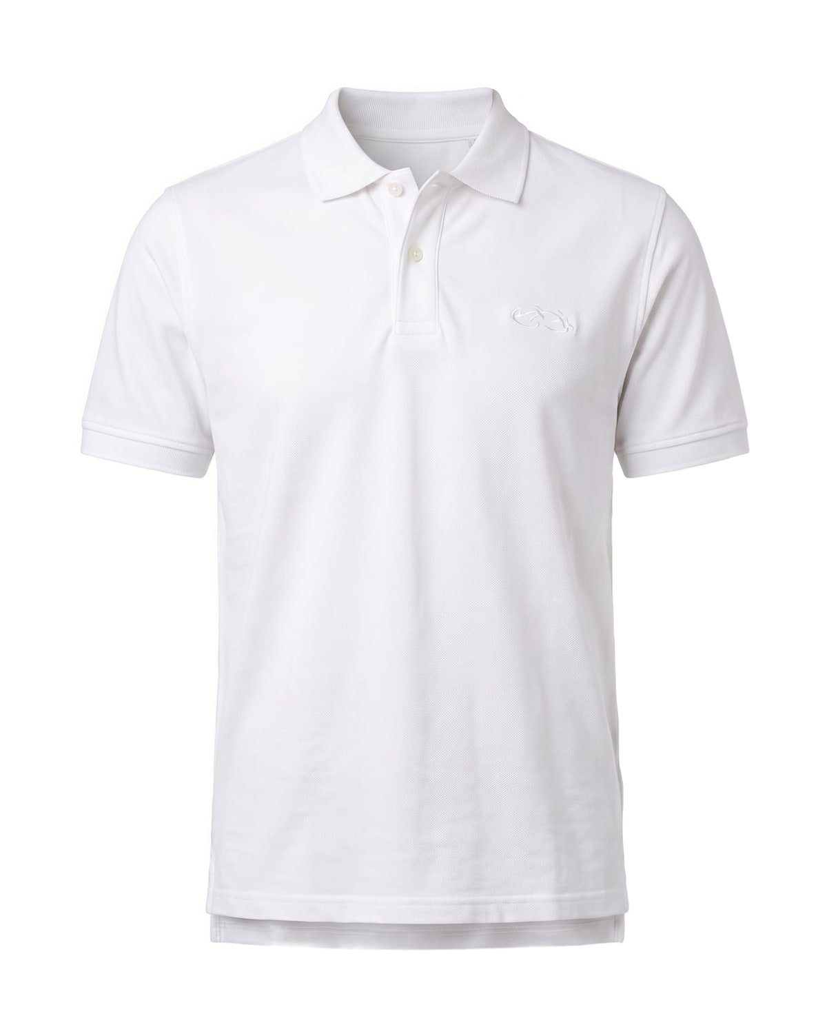 Sett Polo in White