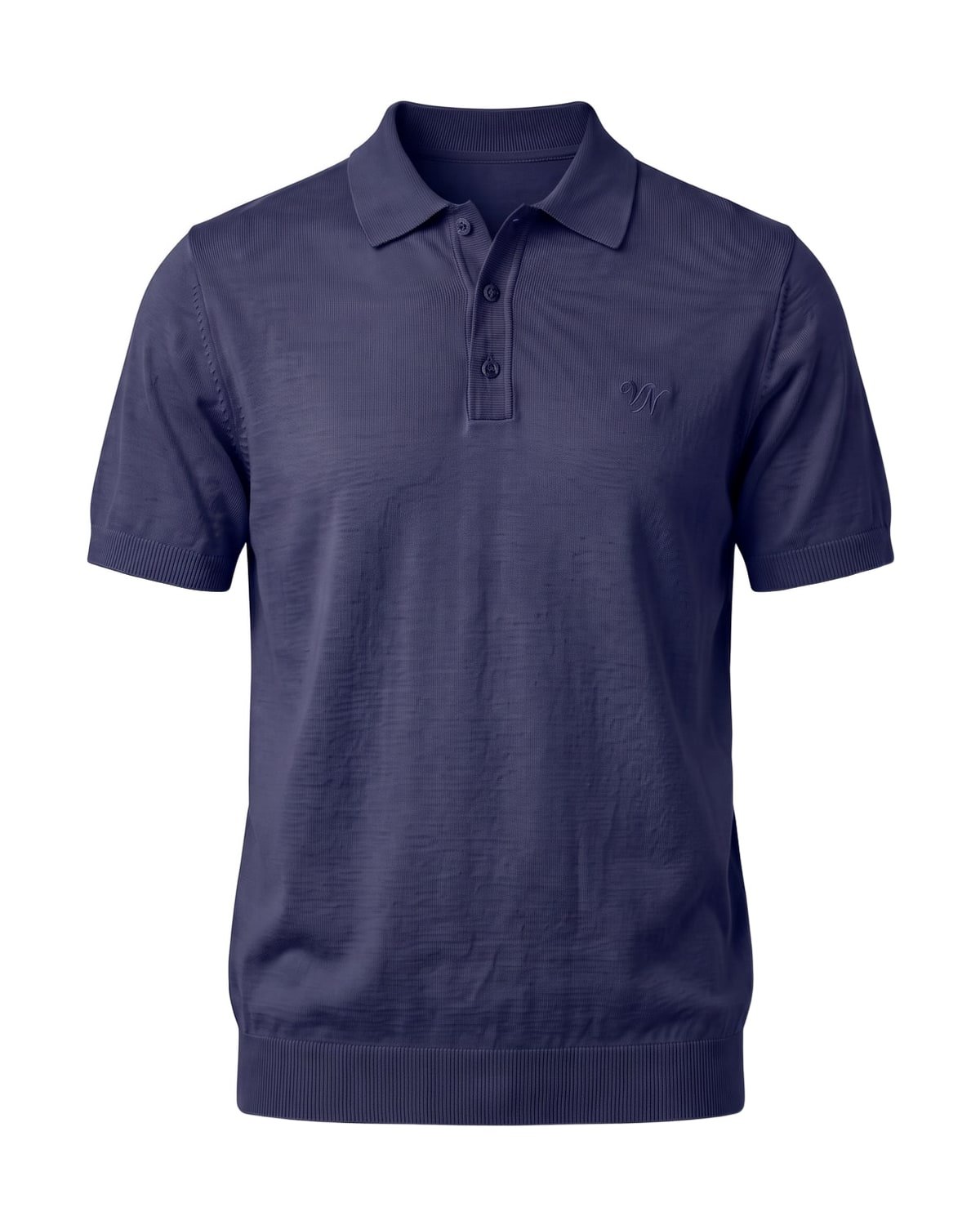 Sundeck Knit Polo in Navy