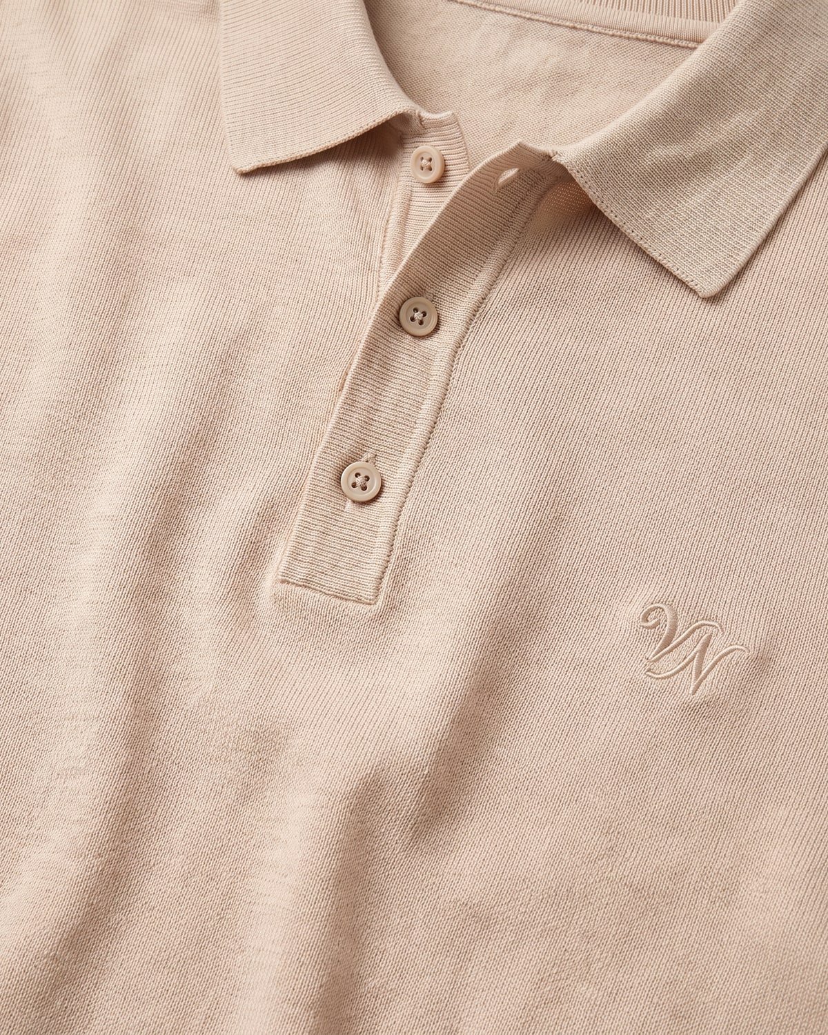 Sundeck Knit Polo, fabric detail