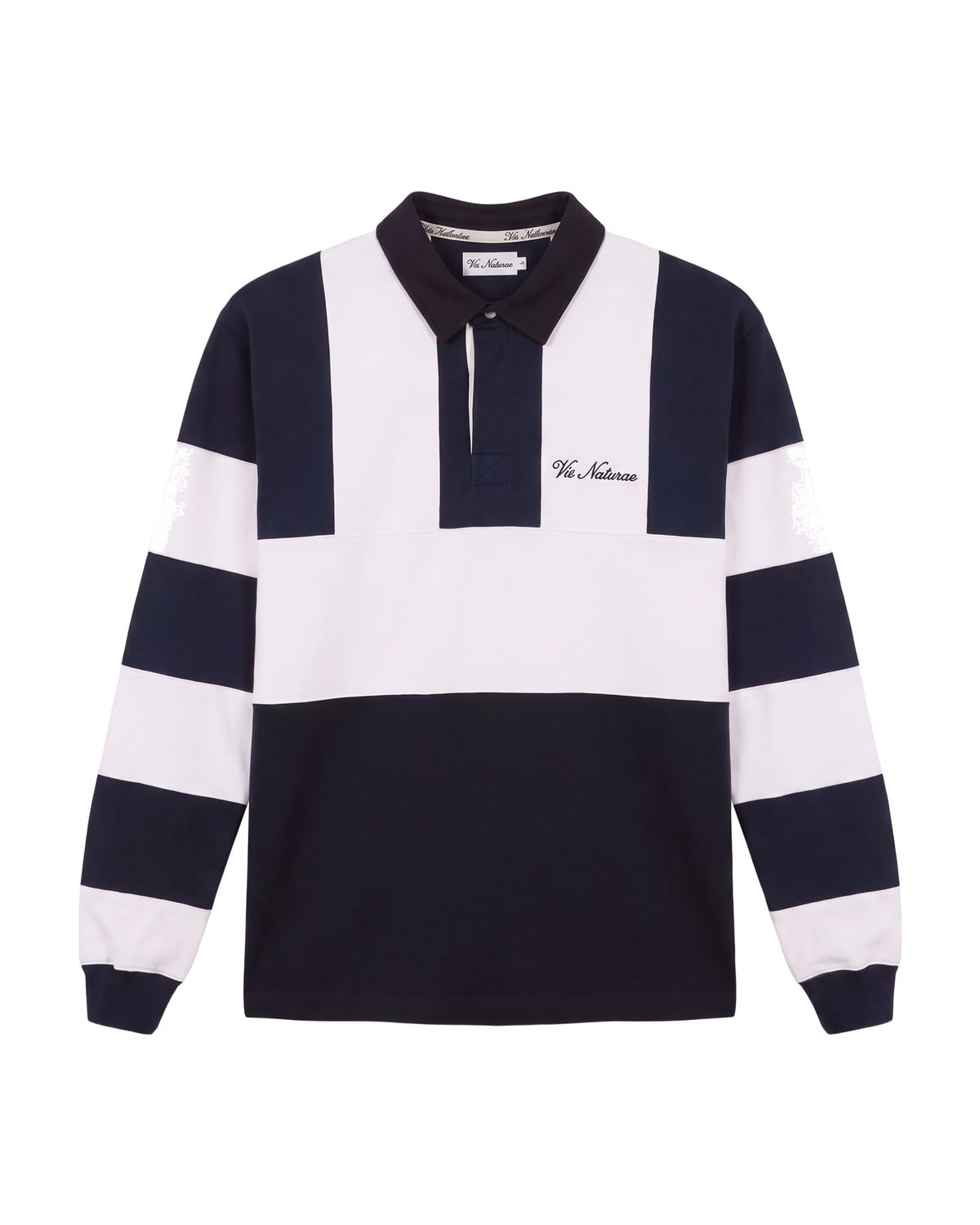 Touchline Rugby Shirt in Navy / White