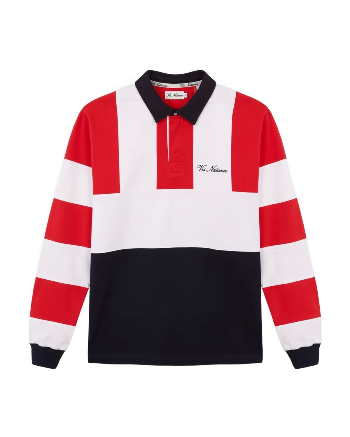 Touchline Rugby Shirt in Red / White / Navy