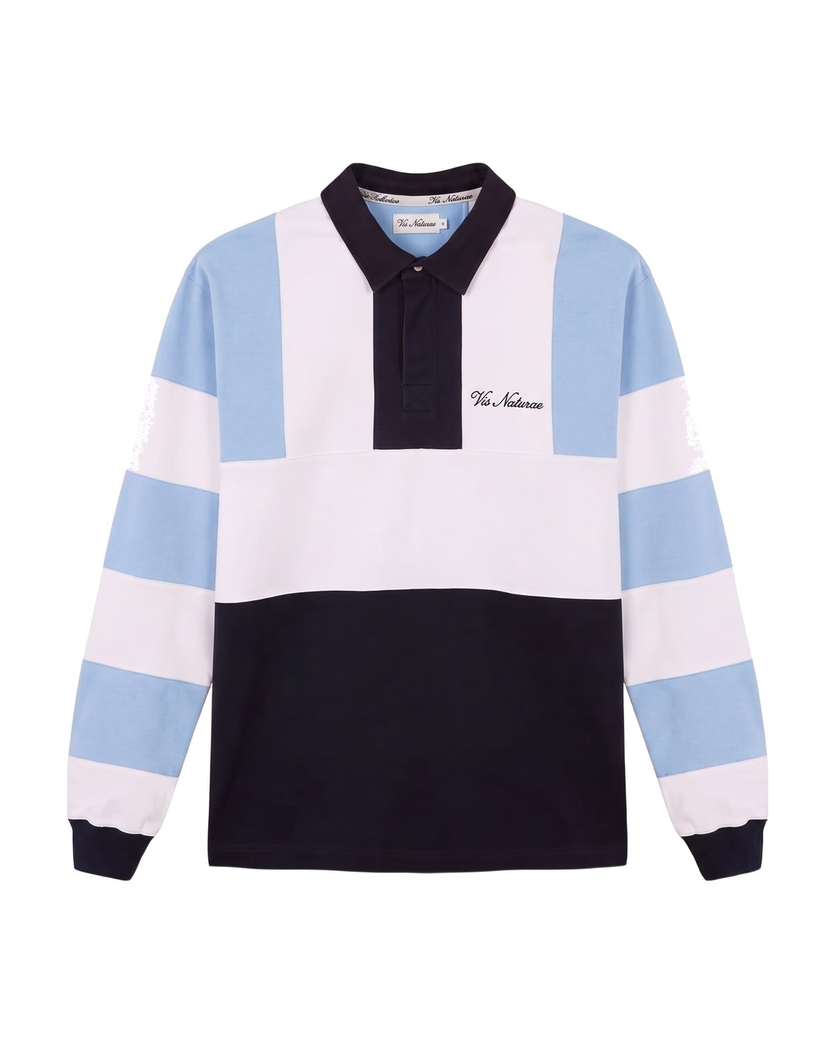 Touchline Rugby Shirt in Sky / White / Navy