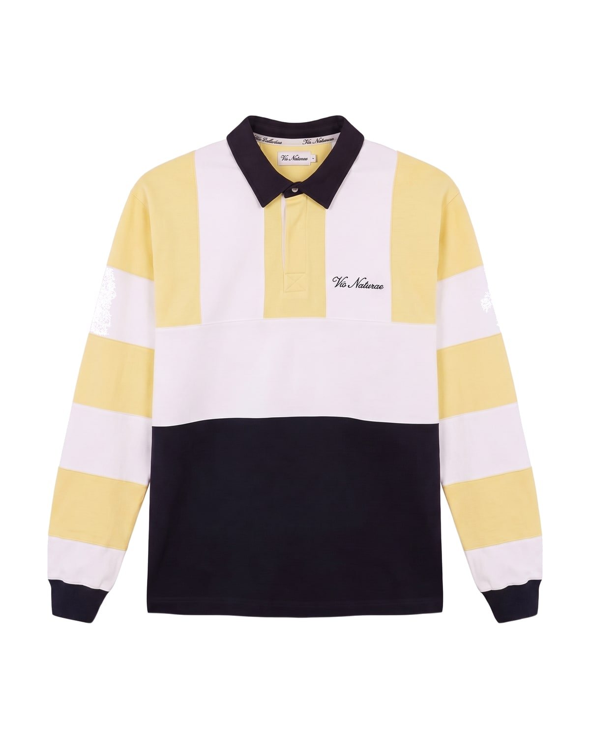Touchline Rugby Shirt in Lemon / White / Navy