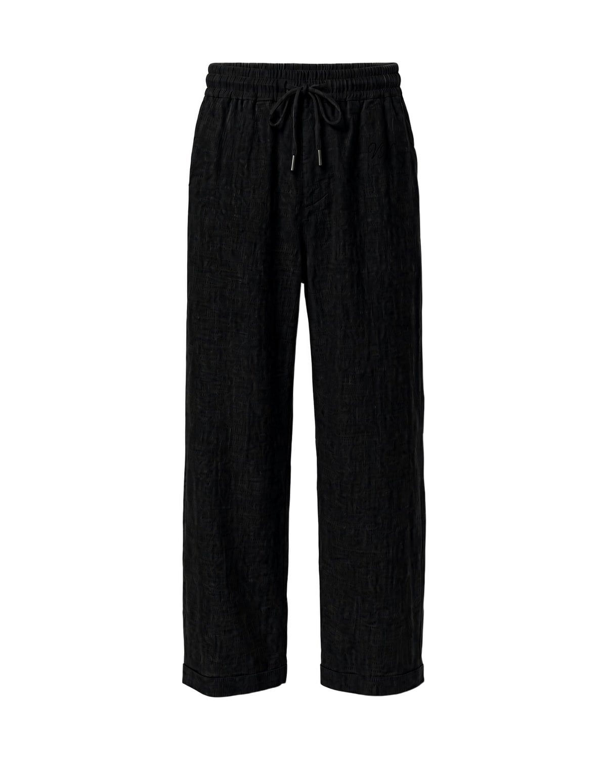 Veranda Linen Trouser in Black