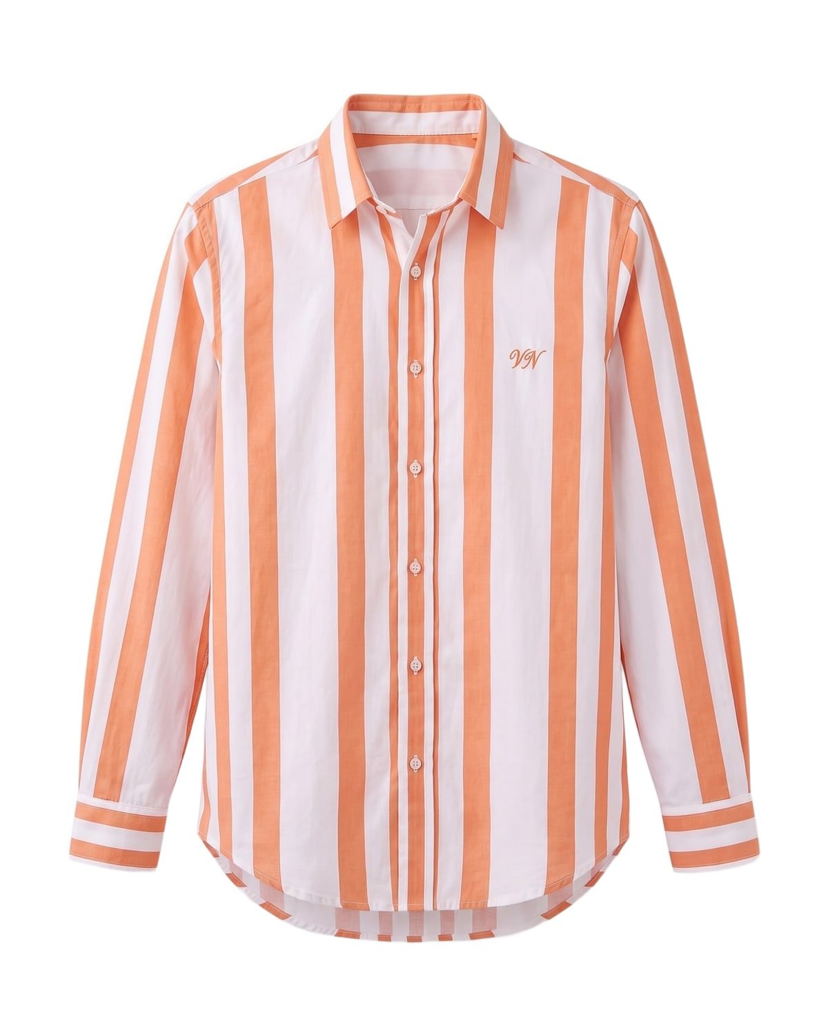 Women’s Cabana Linen Shirt in Clementine