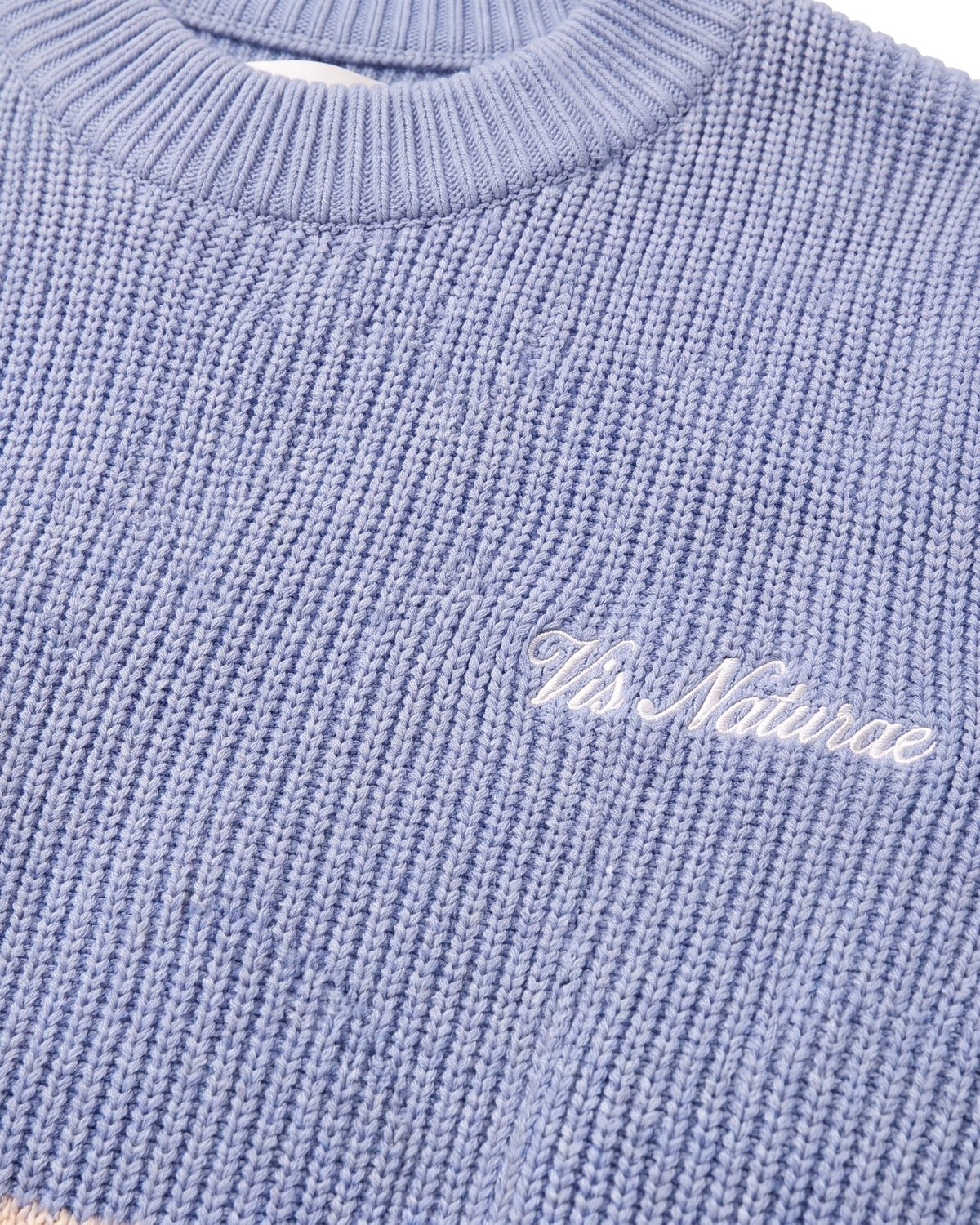 Women’s Mooring Stripe Crew, fabric detail