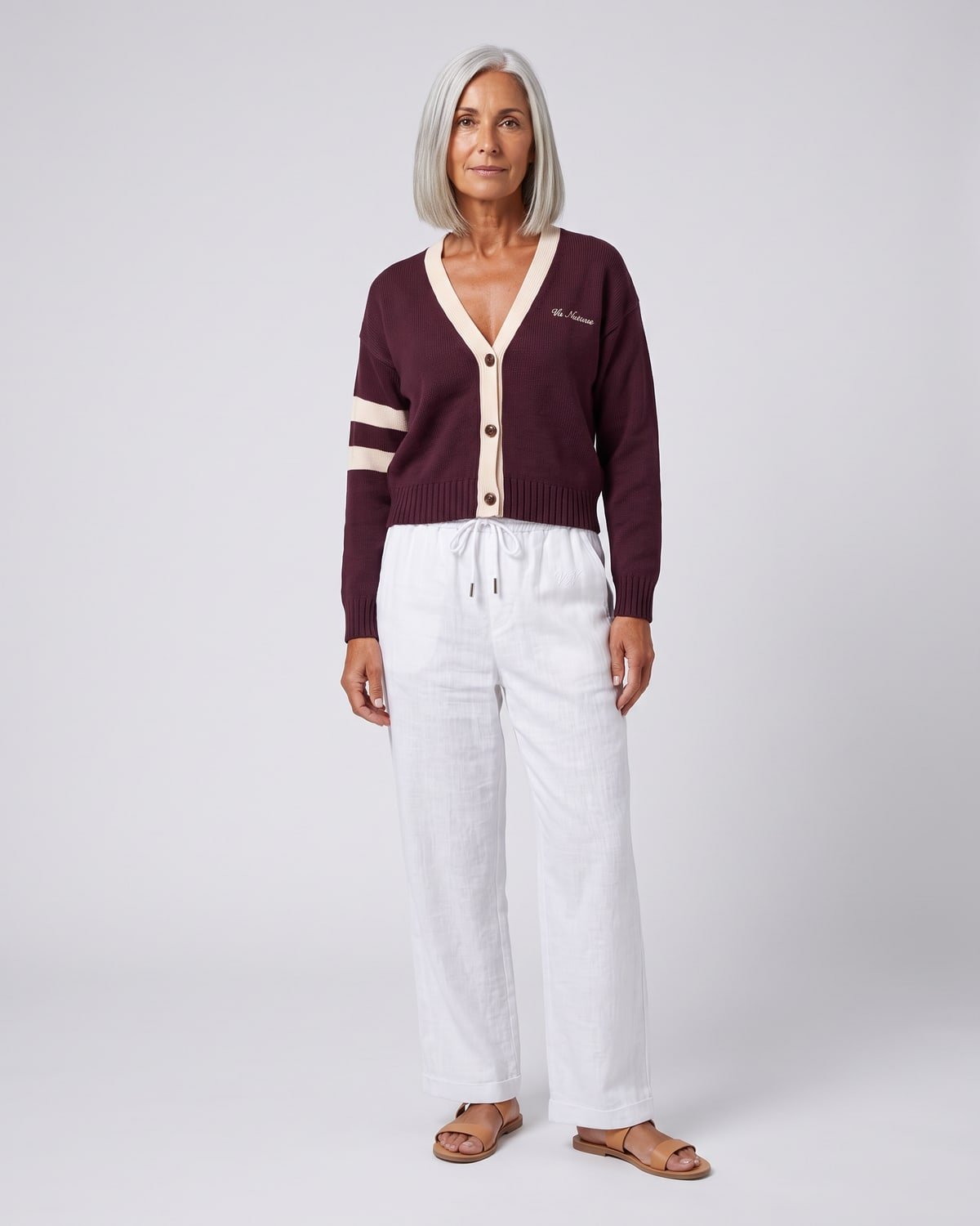 Women’s Regatta Cardigan, fabric detail