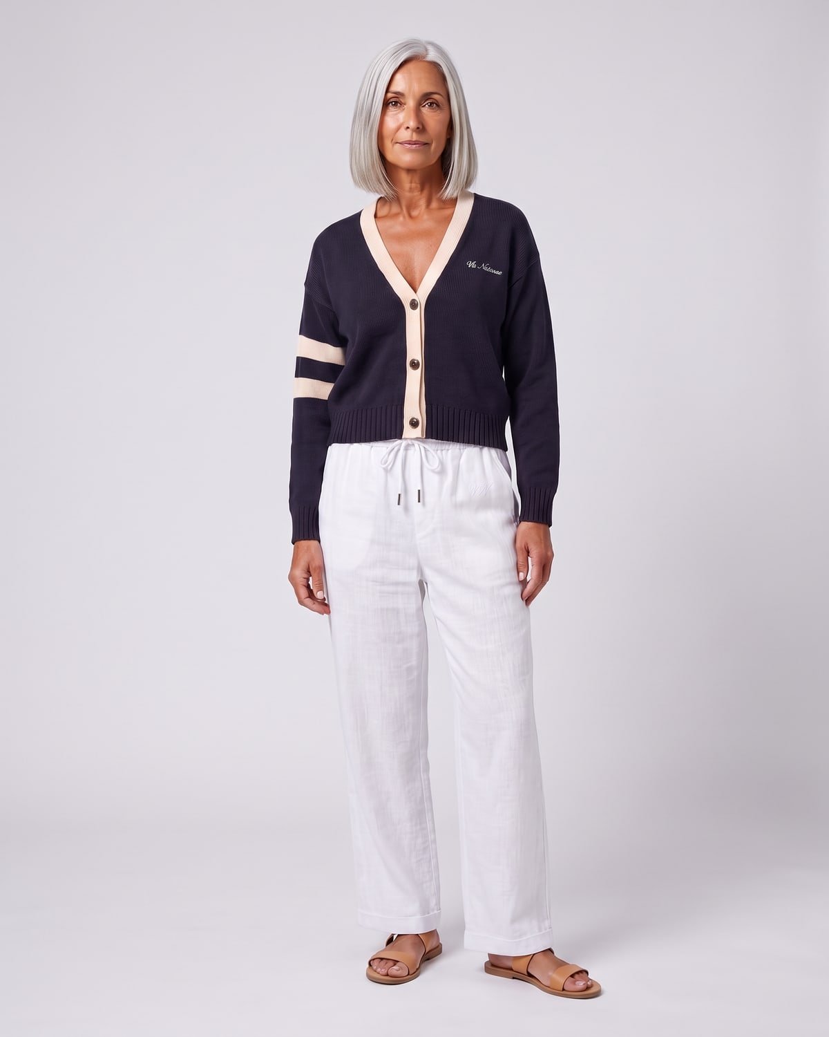 Women’s Regatta Cardigan, fabric detail