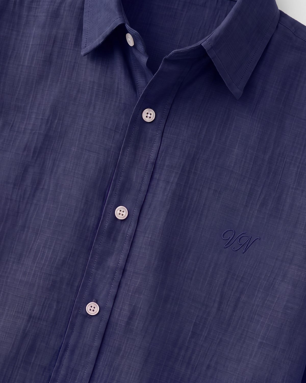Women’s Riviera Linen Shirt, fabric detail