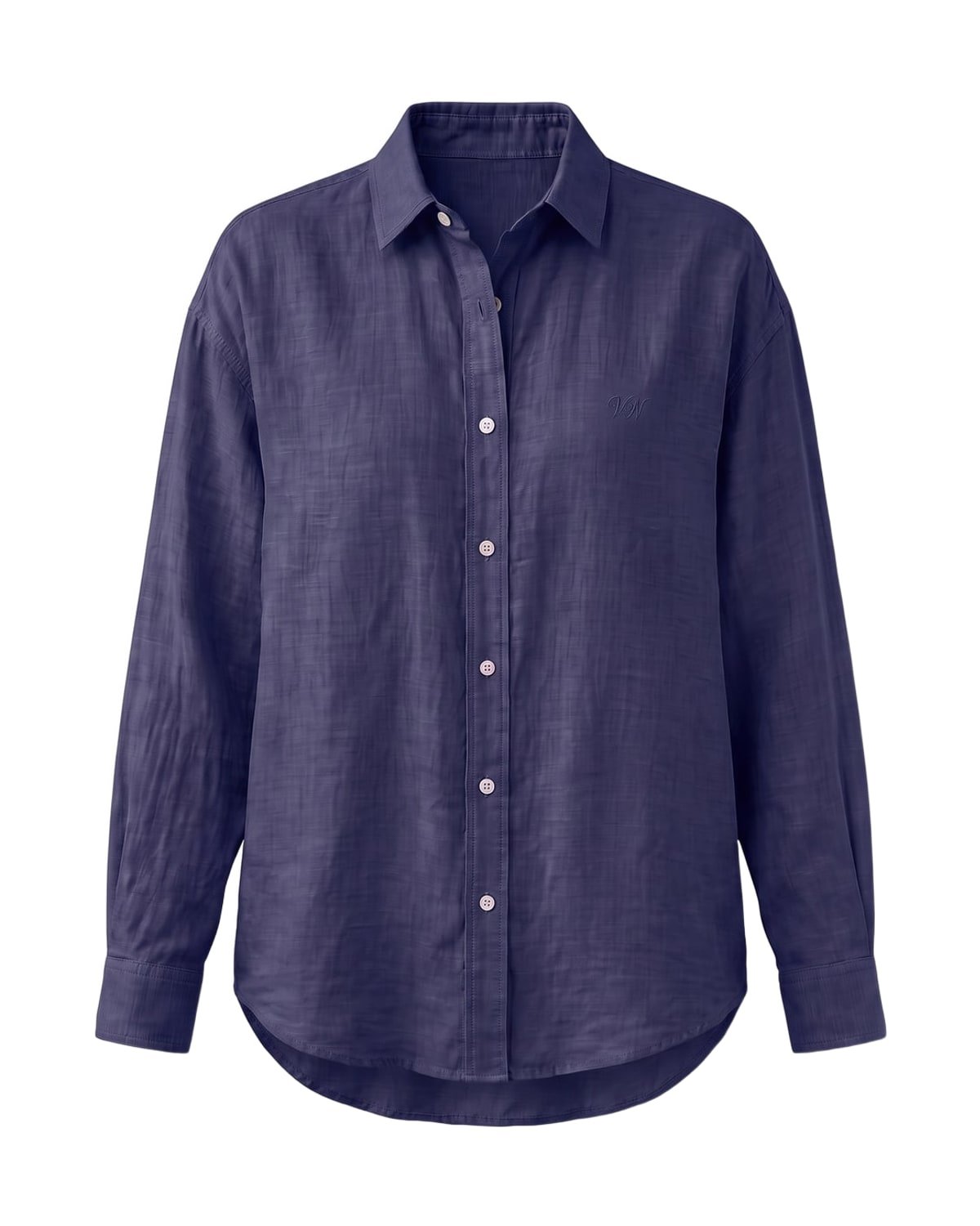 Women’s Riviera Linen Shirt in Navy