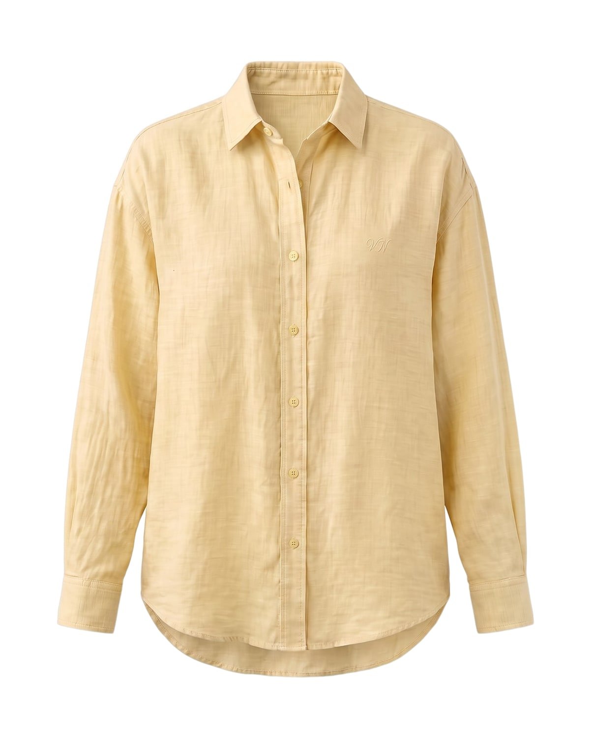 Women’s Riviera Linen Shirt in Lemon