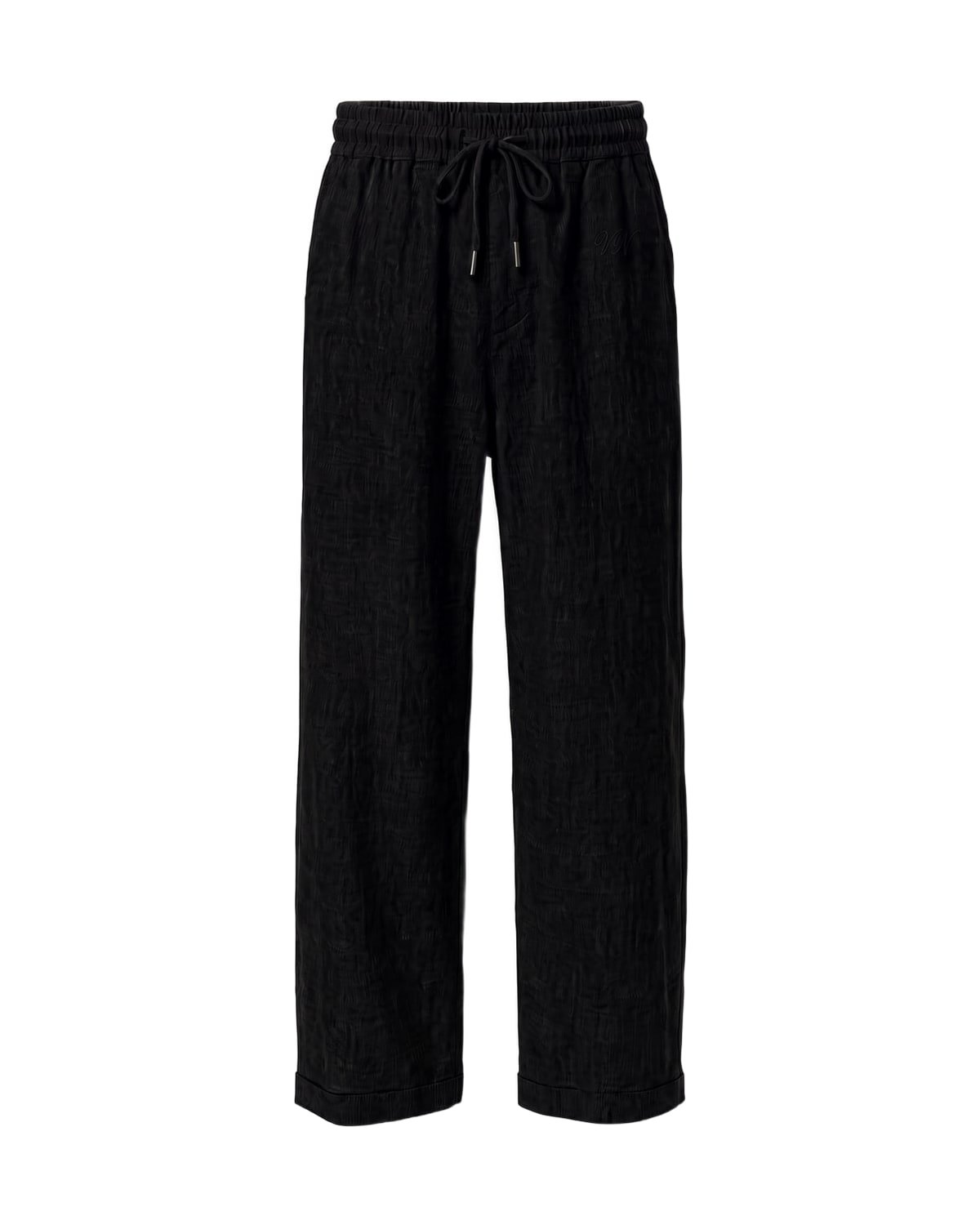Women’s Veranda Linen Trouser in Black