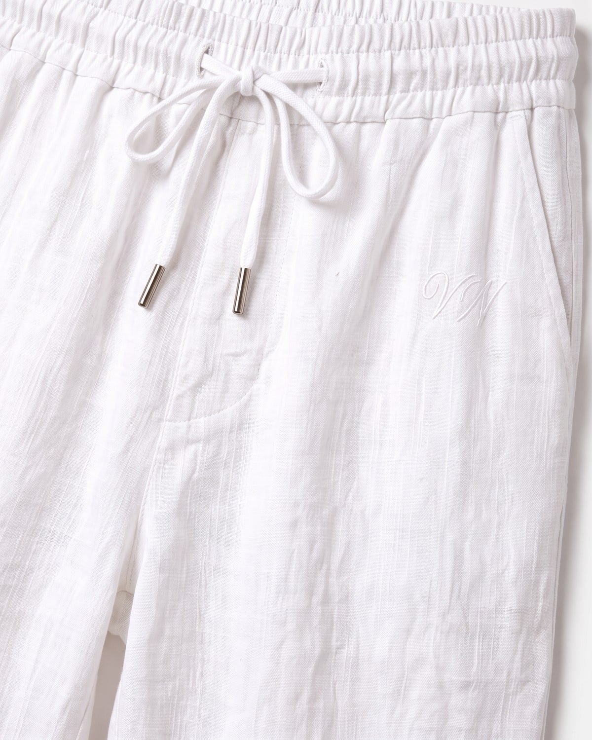 Women’s Veranda Linen Trouser, fabric detail